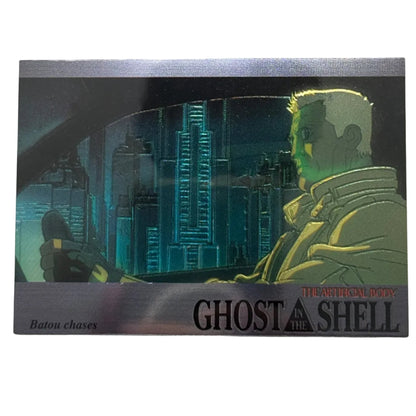Ghost in the Shell 1995 An Escaping Car Chromium Card No.36 - Thrift GoblinTrading Card