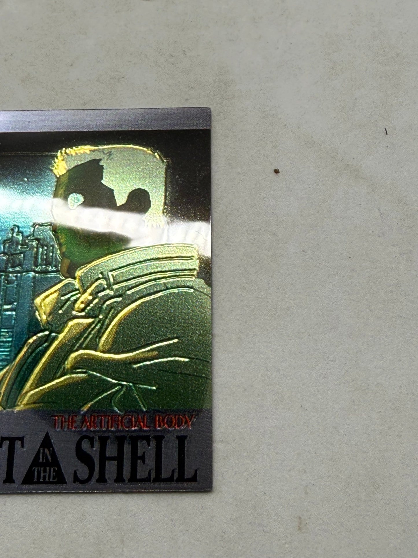Ghost in the Shell 1995 An Escaping Car Chromium Card No.36 - Thrift GoblinTrading Card