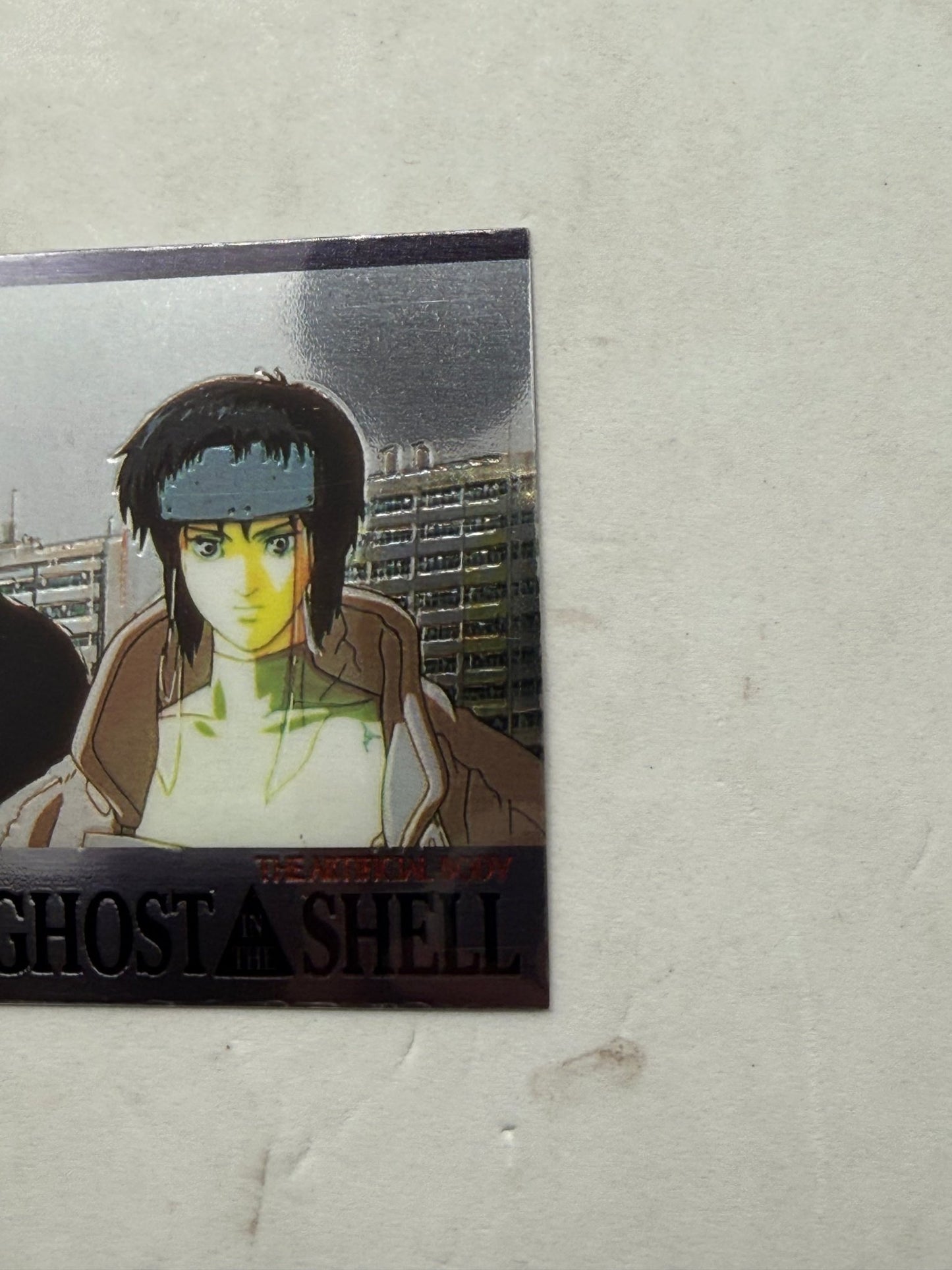 Ghost in the Shell 1995 Batou Different Look Chromium Card No.32 - Thrift GoblinTrading Card