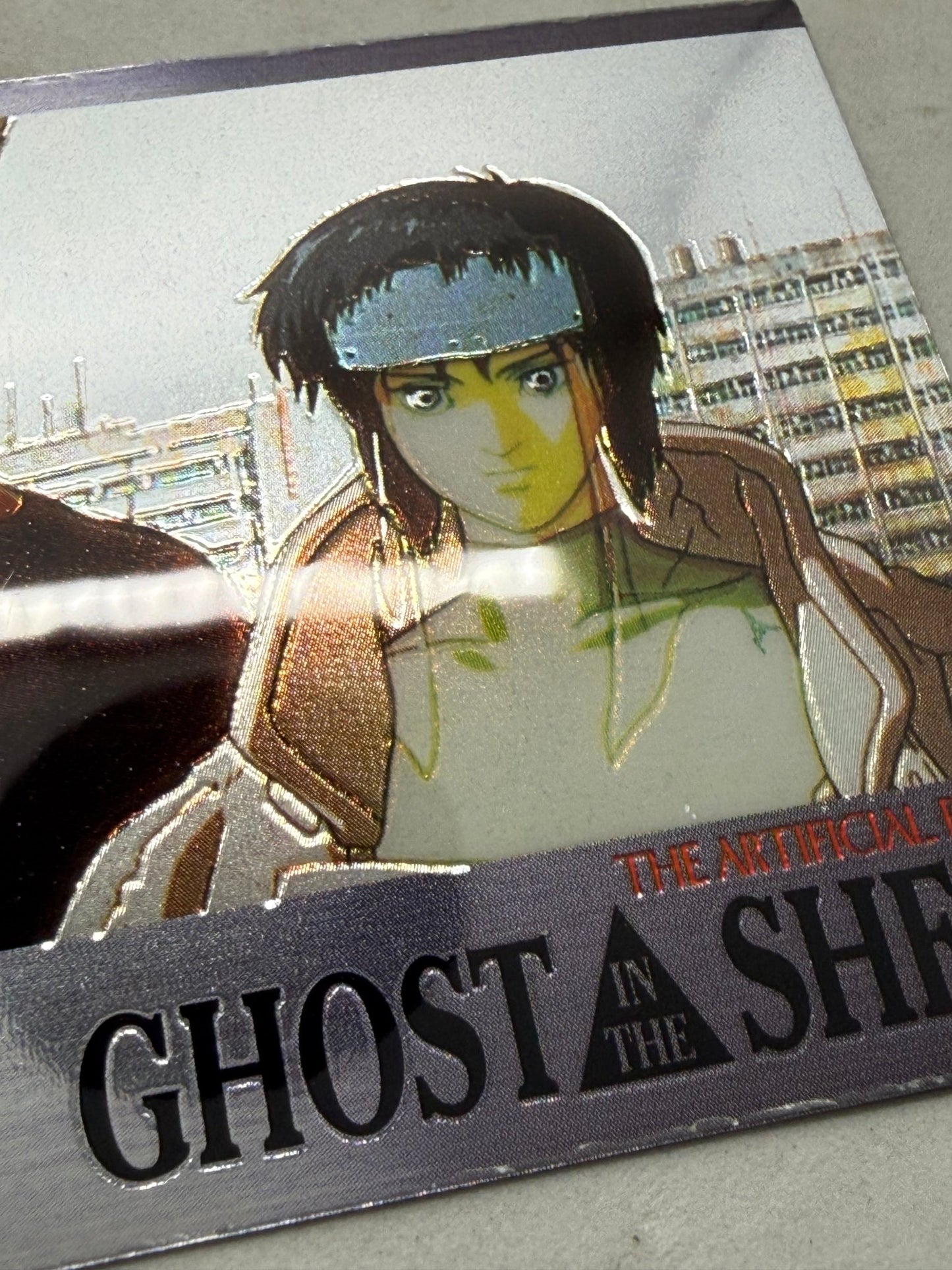Ghost in the Shell 1995 Batou Different Look Chromium Card No.32 - Thrift GoblinTrading Card