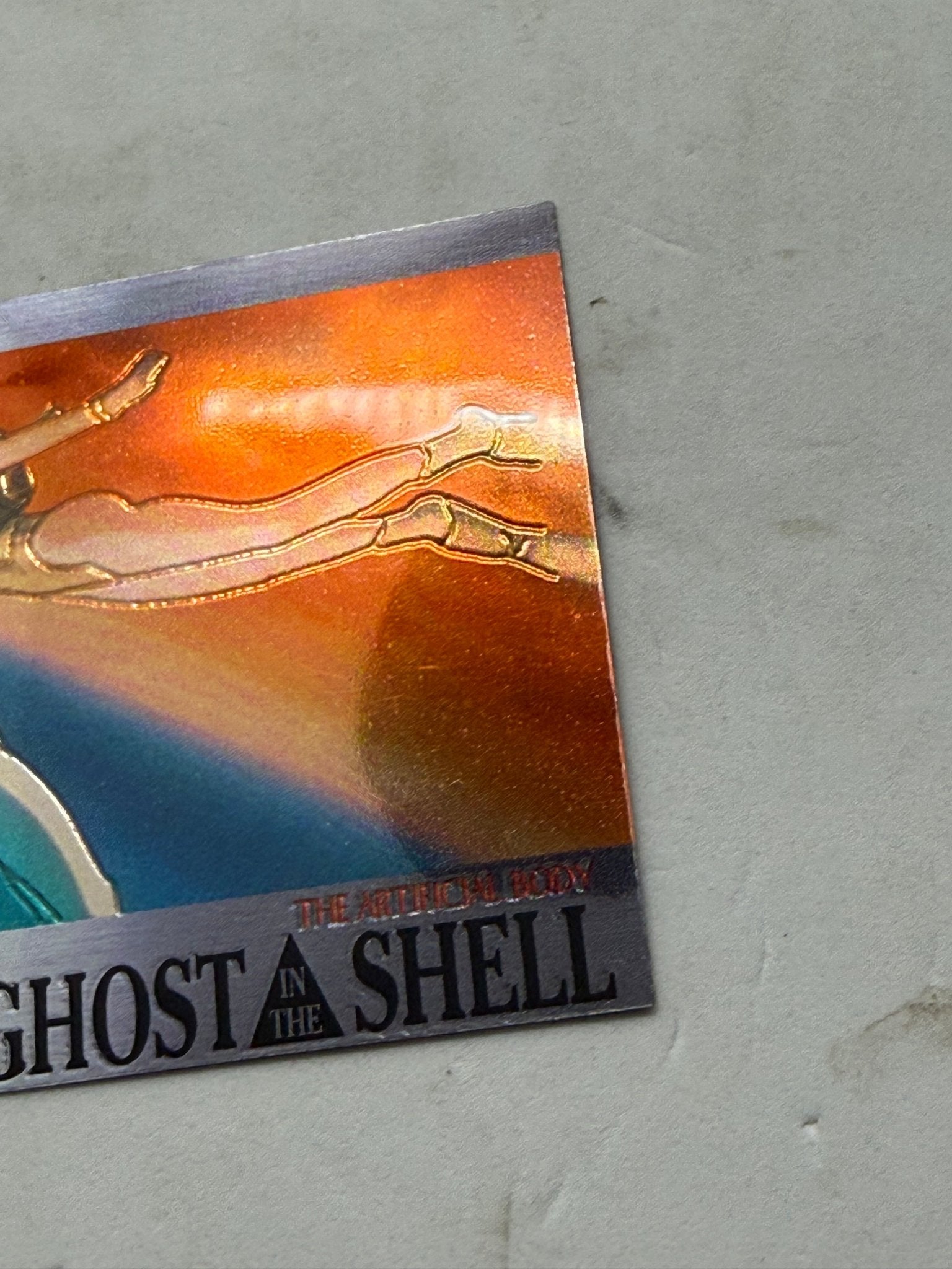 Ghost in the Shell 1995 Floater Chromium Card No.33 JPP Amada - Thrift GoblinTrading Card