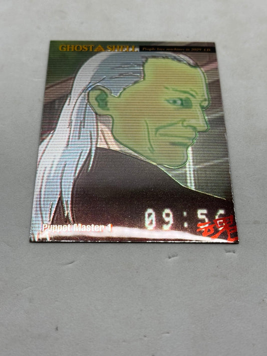 Ghost in the Shell 1995 Puppet Master 1 JPP Amada Chromium Card No.17 - Thrift GoblinTrading Card