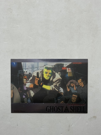 Ghost in the Shell 1995 Tsuasutaba CZ-M10 Weapon Chromium Card - Thrift GoblinTrading Card