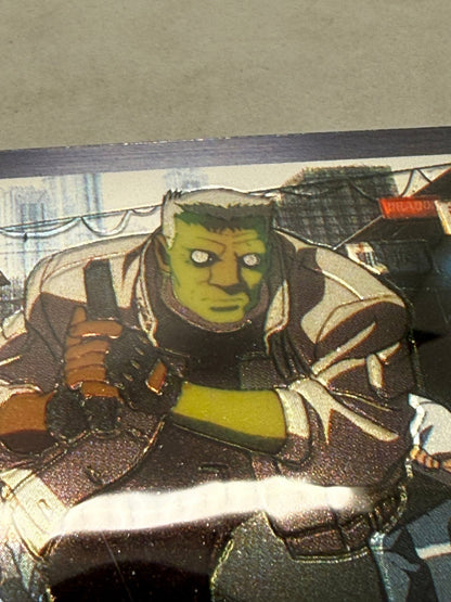 Ghost in the Shell 1995 Tsuasutaba CZ-M10 Weapon Chromium Card - Thrift GoblinTrading Card