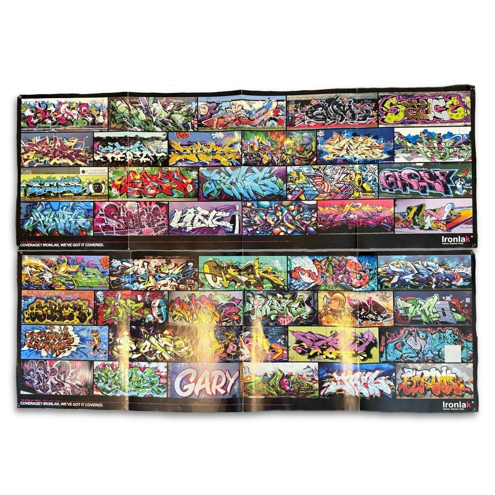 Graffiti Street Art Poster Set Urban Wall Art Prints Hip Hop Spray Paint Style - thriftgoblin