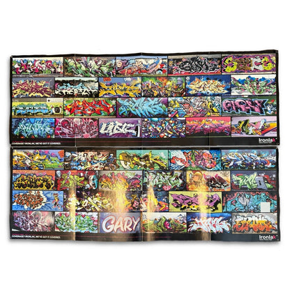 Graffiti Street Art Poster Set Urban Wall Art Prints Hip Hop Spray Paint Style - thriftgoblin