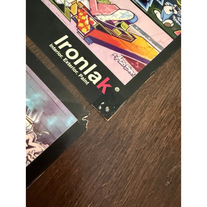 Graffiti Street Art Poster Set Urban Wall Art Prints Hip Hop Spray Paint Style - thriftgoblin