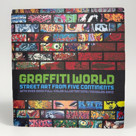 Graffiti World Street Art From Five Continents by Nicholas Ganz (2004) Bombing - thriftgoblin