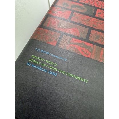 Graffiti World Street Art From Five Continents by Nicholas Ganz (2004) Bombing - thriftgoblin