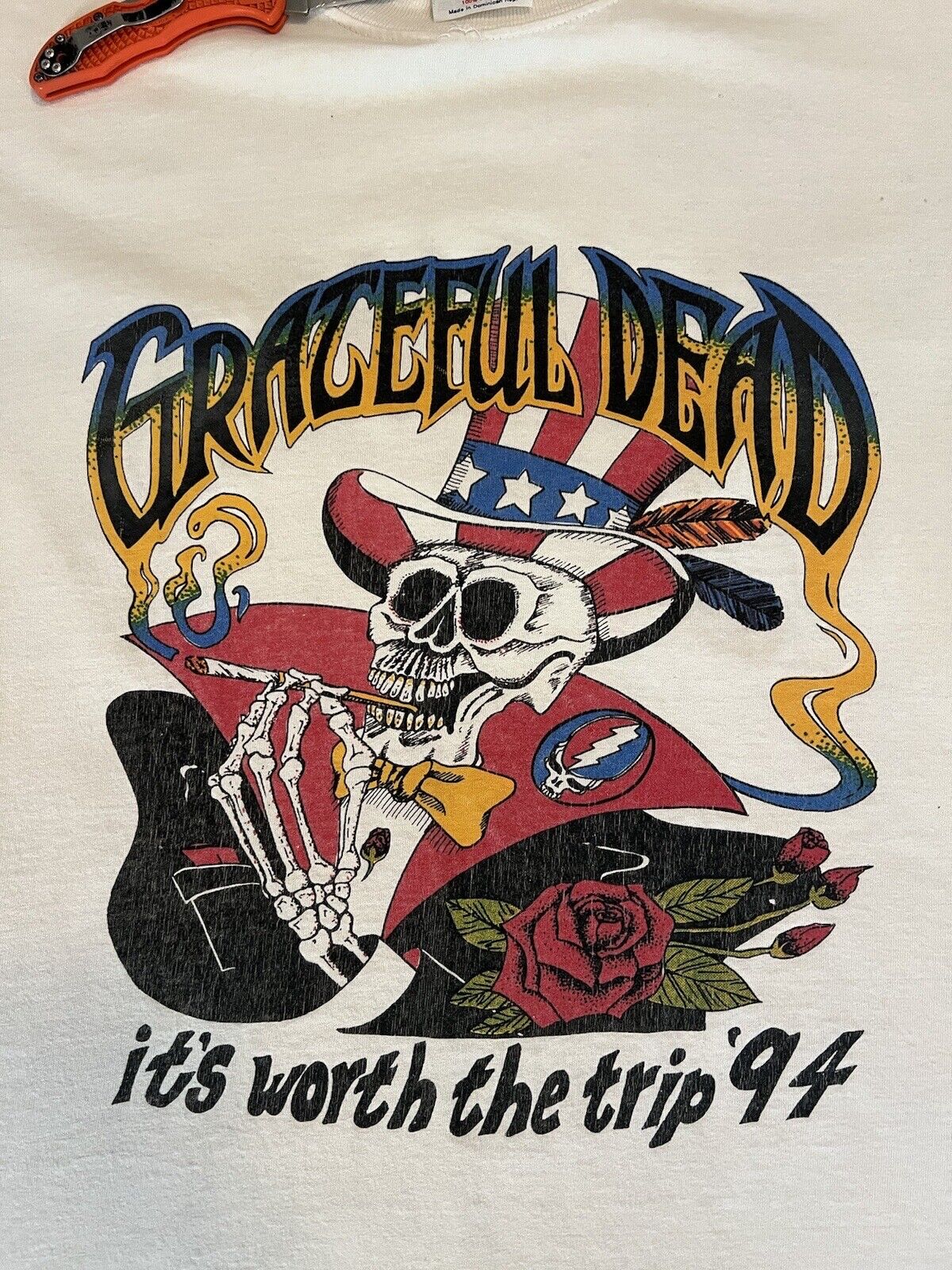 Grateful Dead Rare T-Shirt Vintage 1994 Summer Tour It's