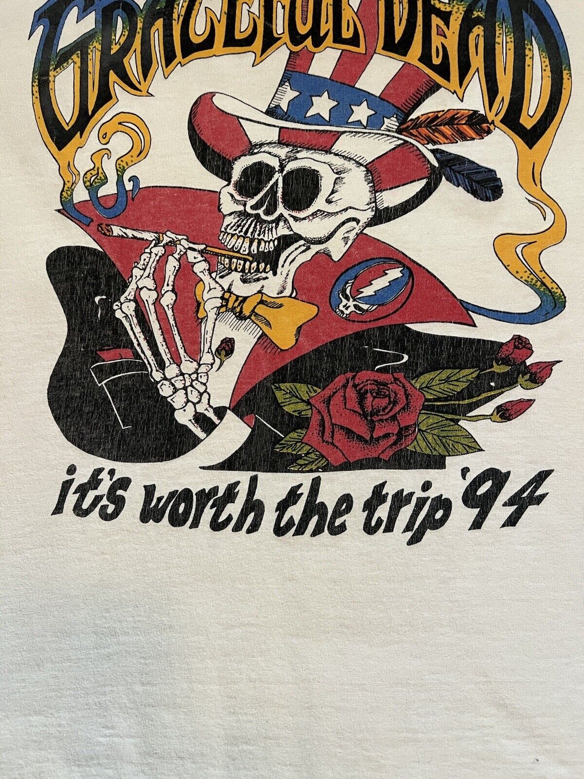 GRATEFUL DEAD 1994 SUMMER Tシャツ Grateful Dead 1994 Summer Tour T-Shirt - Size XL | Primarily