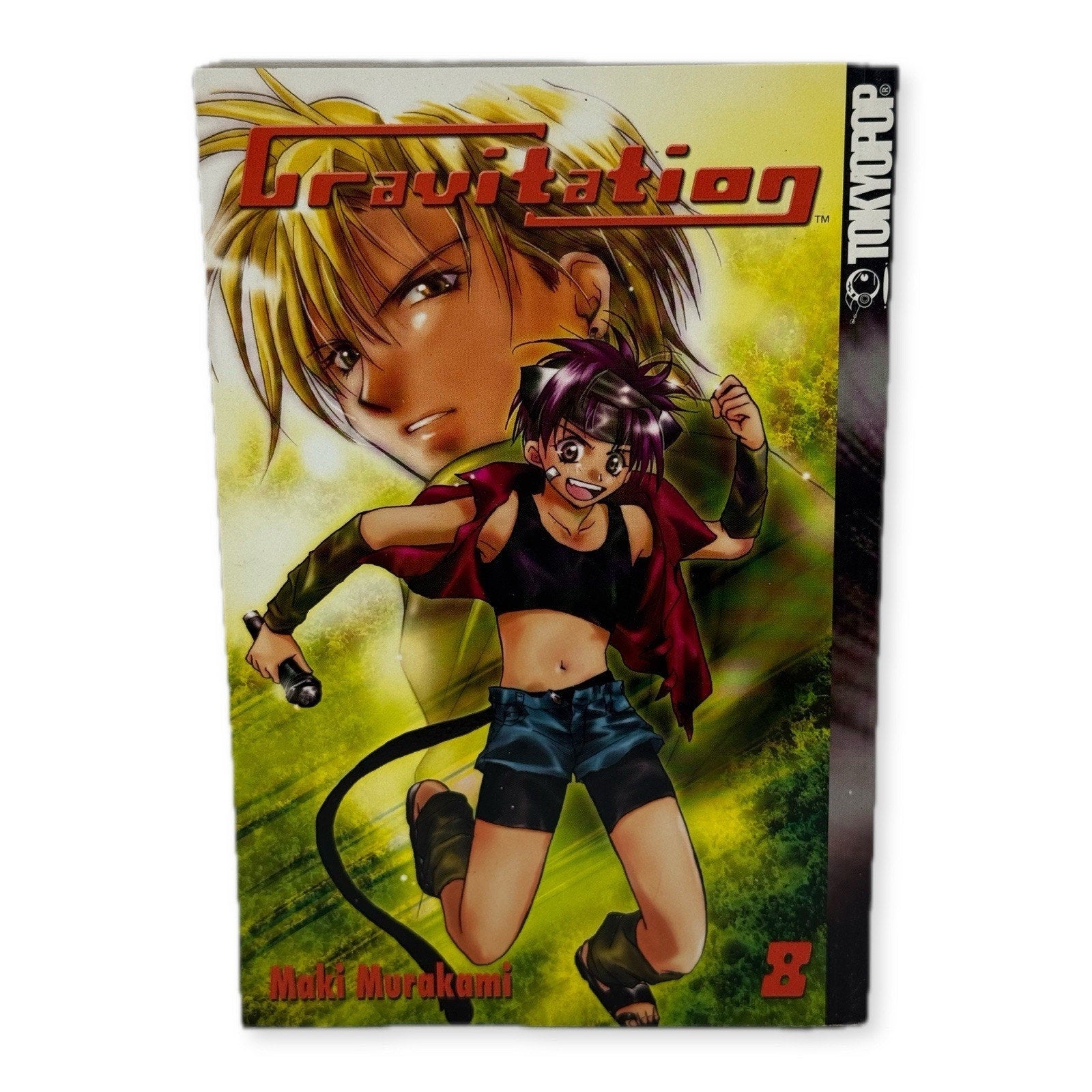 Gravitation Vol 8 Manga Maki Murakami TOKYOPOP Romance Comedy Older Teen 2004 - thriftgoblin