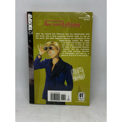 Gravitation Vol 8 Manga Maki Murakami TOKYOPOP Romance Comedy Older Teen 2004 - thriftgoblin