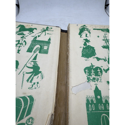 Grimms Fairy Tales Nelson Doubleday Inc Vintage Hardcover Junior Deluxe Edition - thriftgoblin