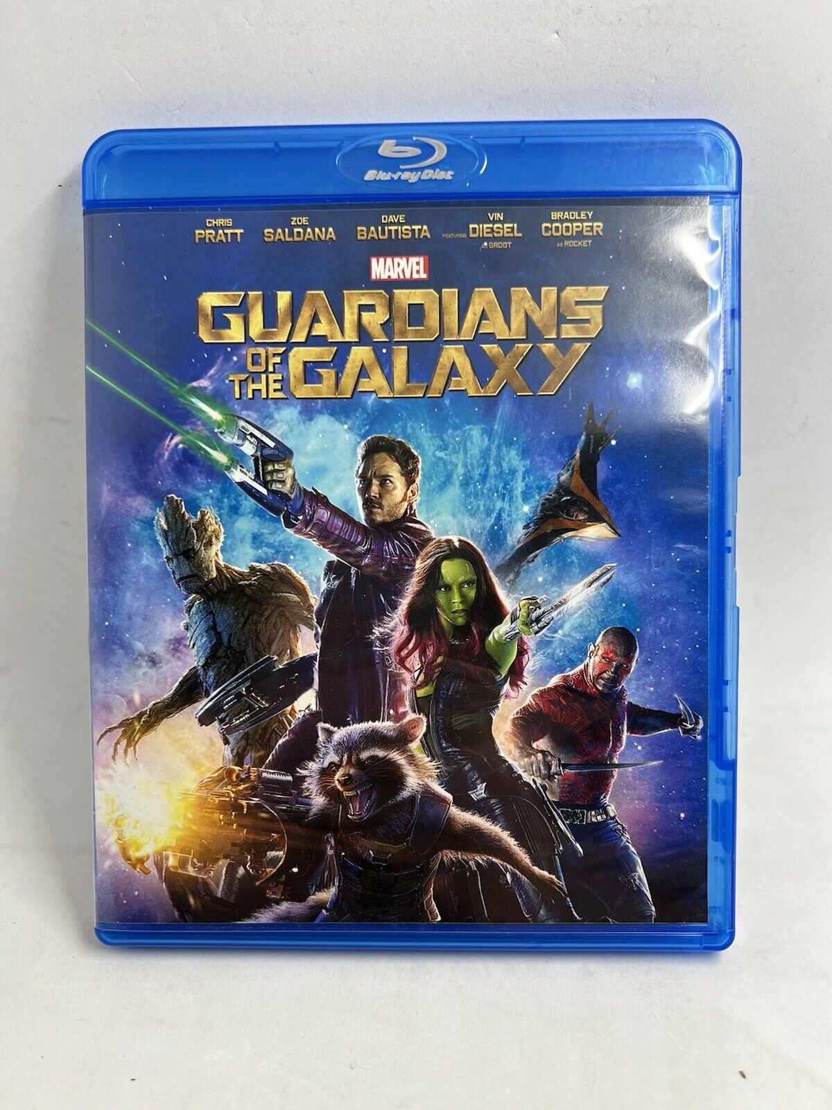 Guardians of the Galaxy (Blu - ray, 2014, Widescreen) Starlord Disney Marvel - thriftgoblin
