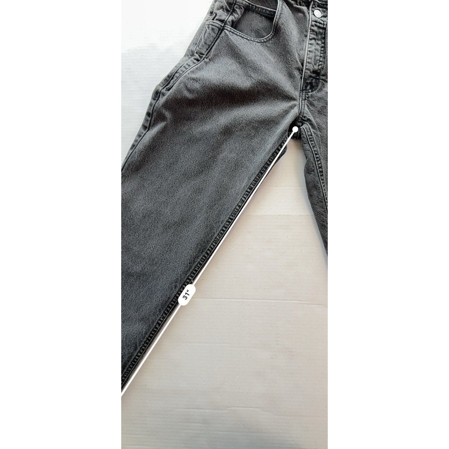 Guess Georges Marciano Vintage 90s Acid Wash Black Jeans Size 30 Made in USA - thriftgoblin