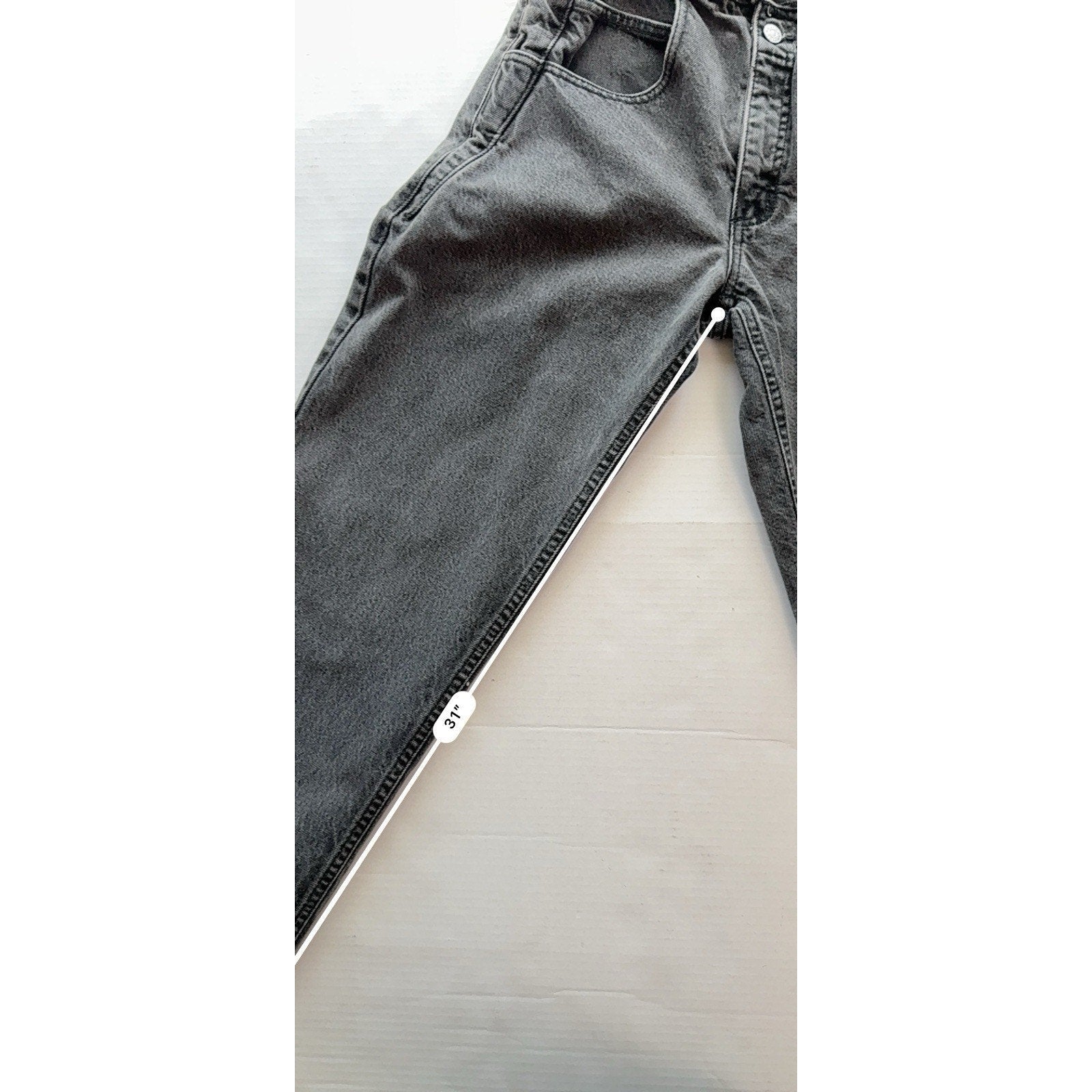 Guess Georges Marciano Vintage 90s Acid Wash Black Jeans Size 30 Made in USA - thriftgoblin