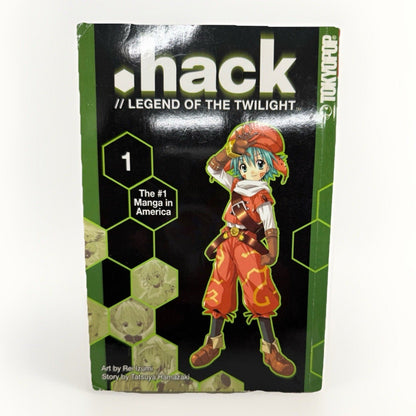 .hack Legend Of The Twilight Volume 1 Manga Book Graphic Novel Book 2003 - thriftgoblin