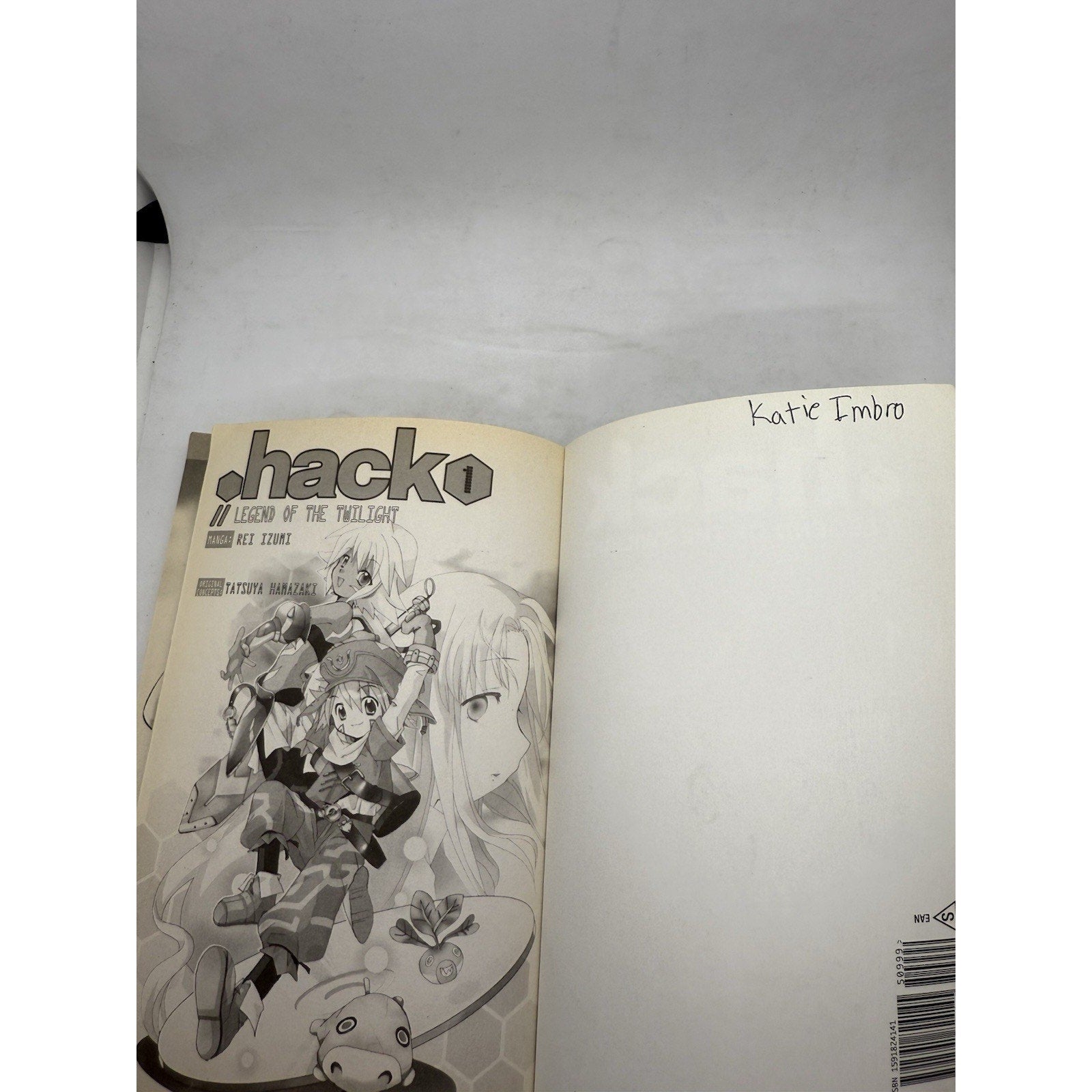 .hack Legend Of The Twilight Volume 1 Manga Book Graphic Novel Book 2003 - thriftgoblin