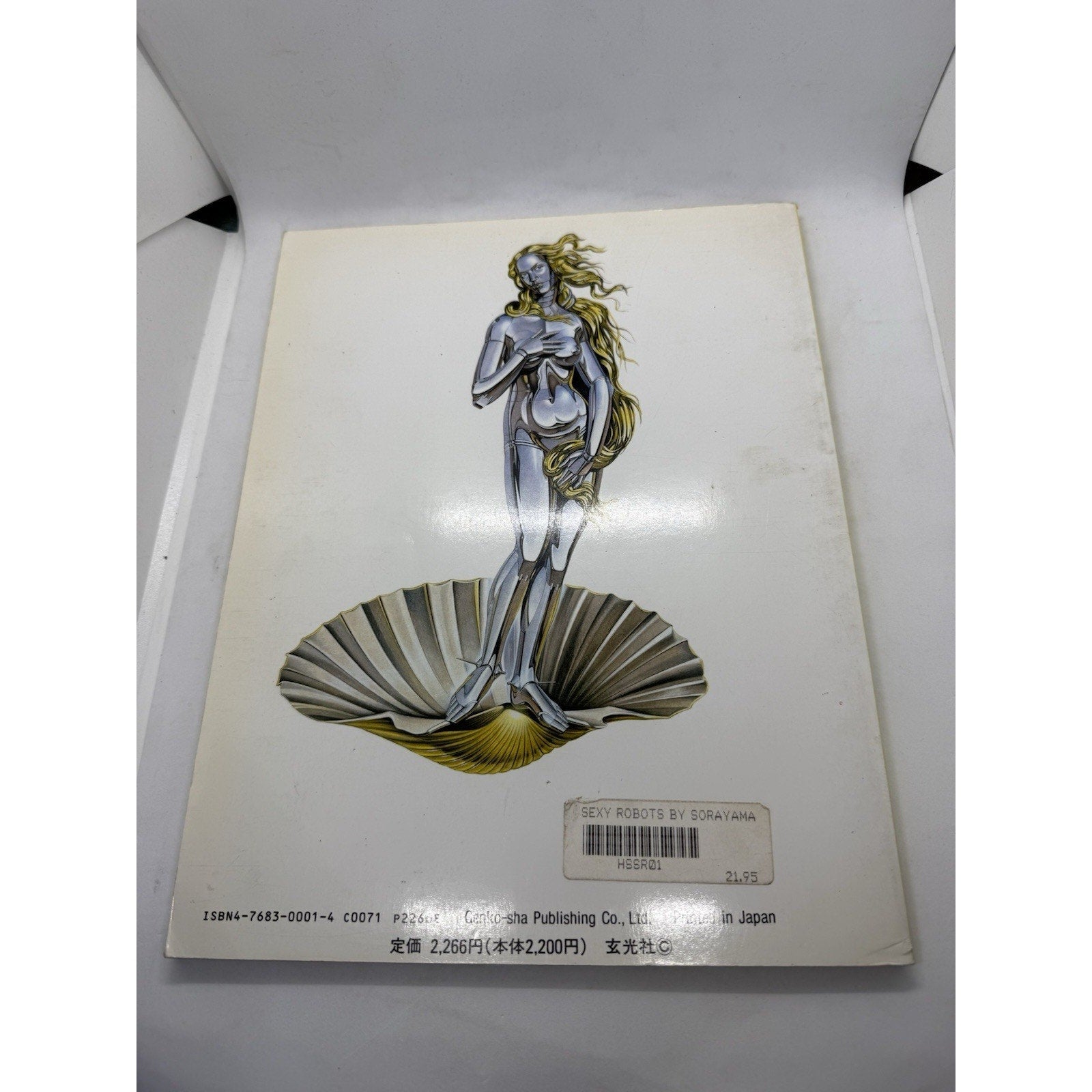 Hajime Sorayama 1983 Sexy Robot Sexy Metal Robot Cyborgs Gynoids Paperback - thriftgoblin