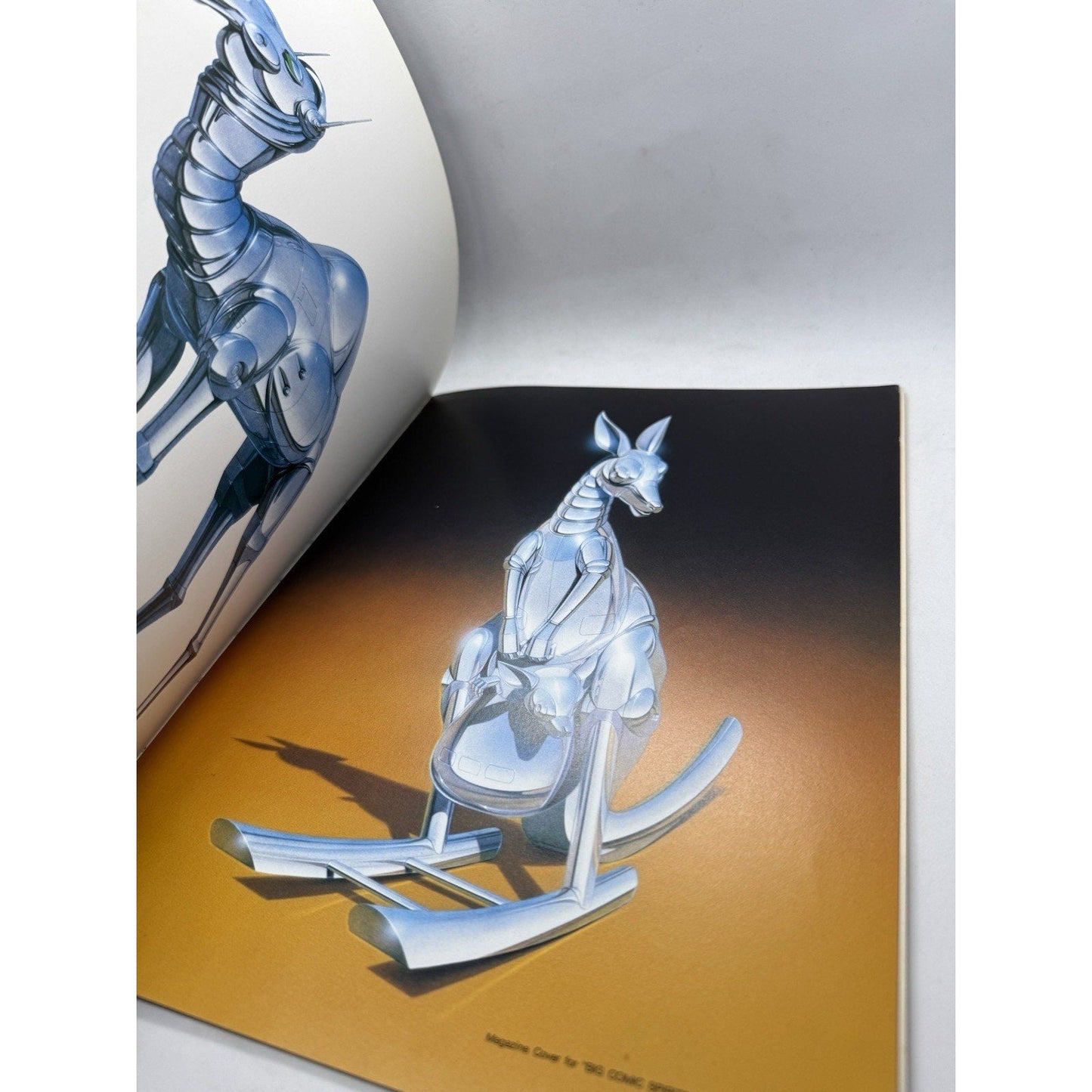 Hajime Sorayama 1983 Sexy Robot Sexy Metal Robot Cyborgs Gynoids Paperback - thriftgoblin