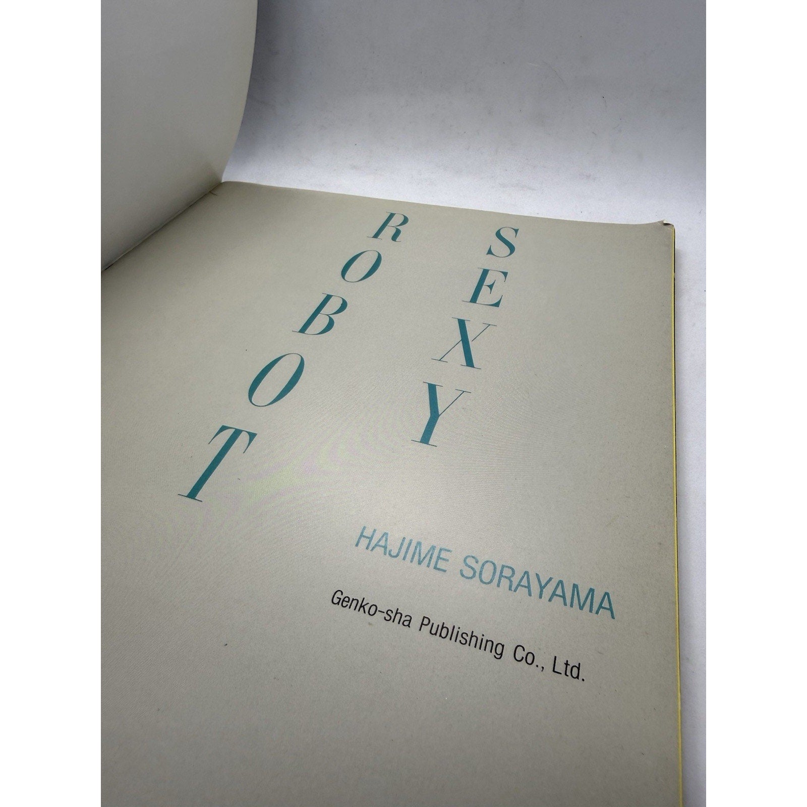 Hajime Sorayama 1983 Sexy Robot Sexy Metal Robot Cyborgs Gynoids Paperback - thriftgoblin