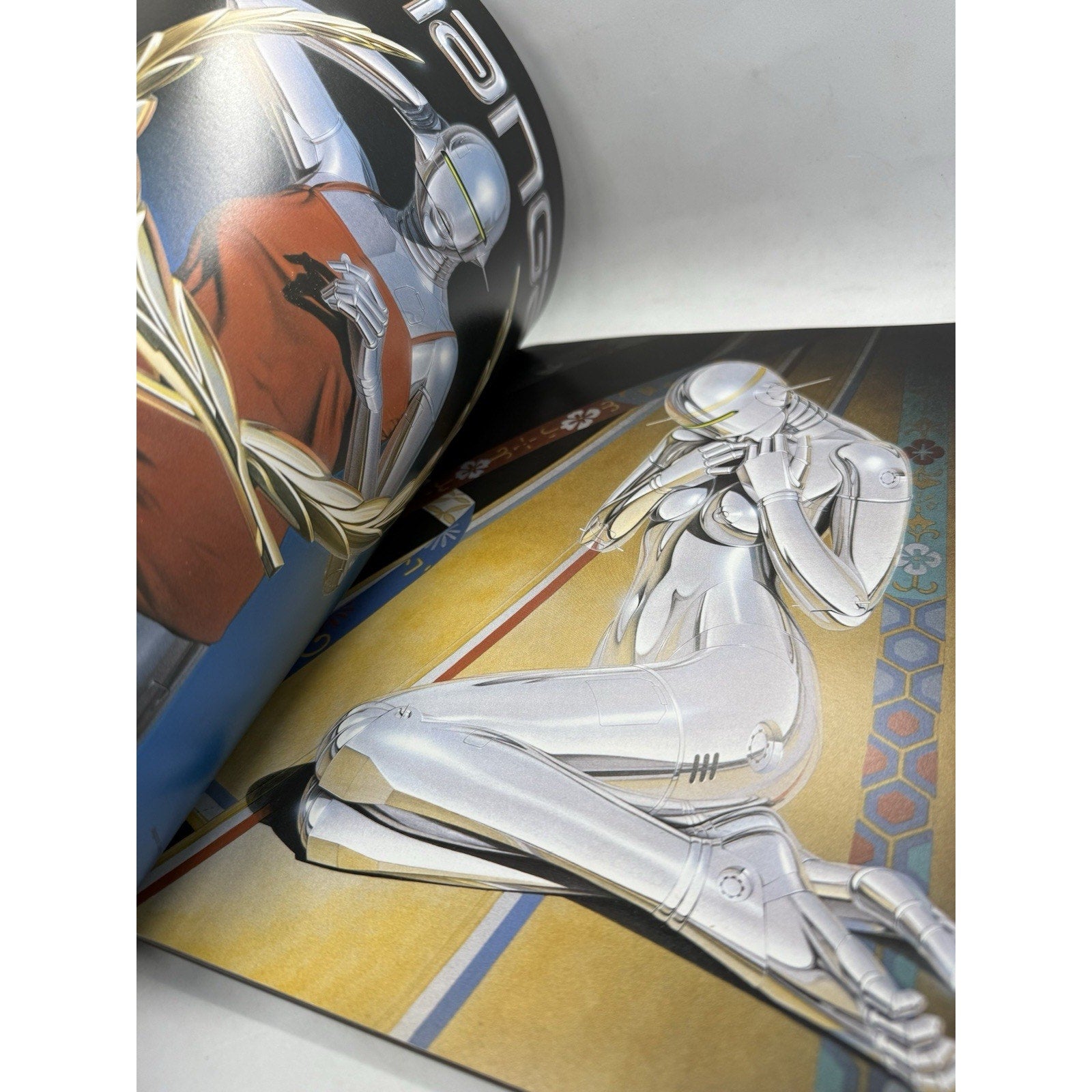 Hajime Sorayama 1983 Sexy Robot Sexy Metal Robot Cyborgs Gynoids Paperback - thriftgoblin