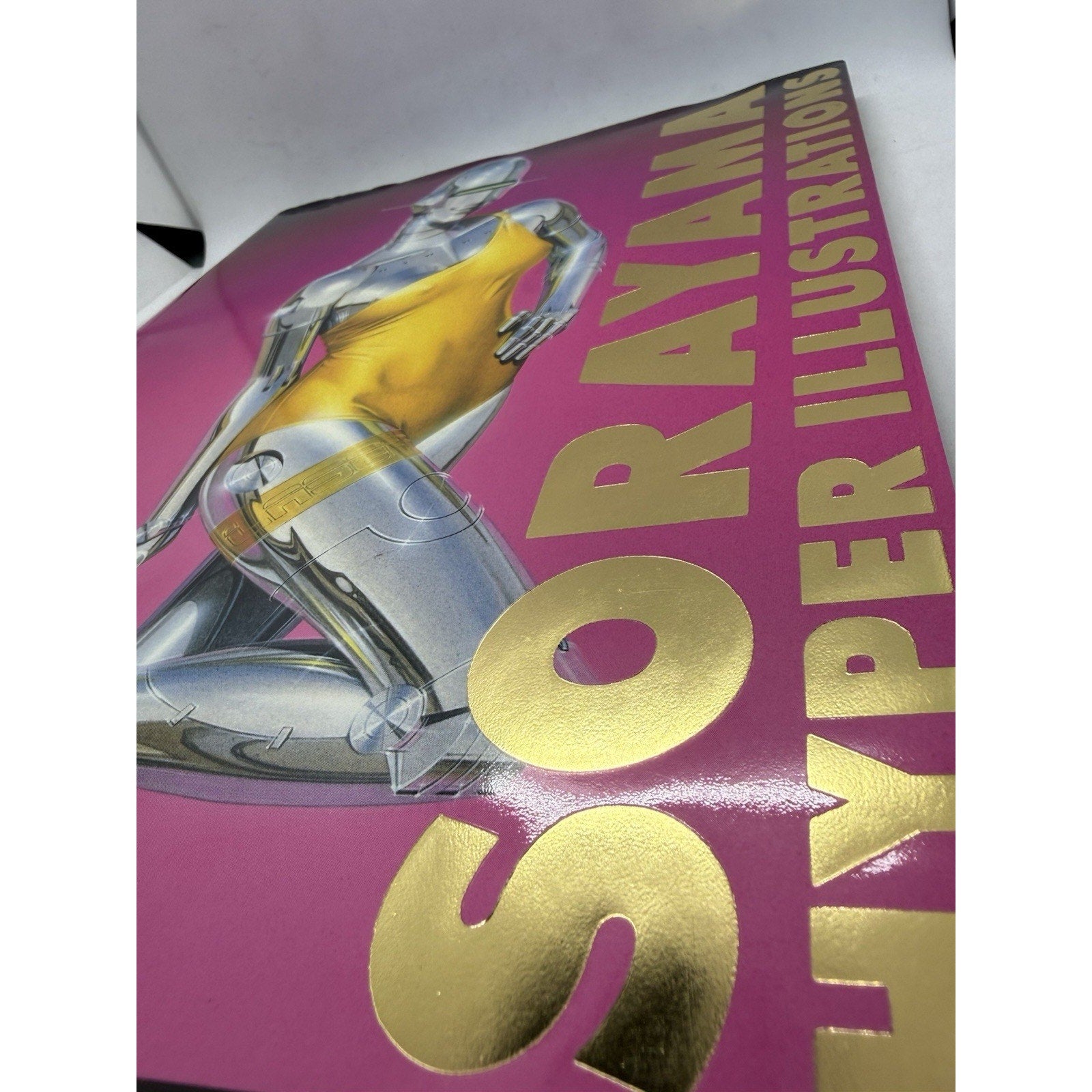 Hajime Sorayama Hyper Illustrations Art Book 1994 Bijutsu Shuppan - sha Japan - thriftgoblin