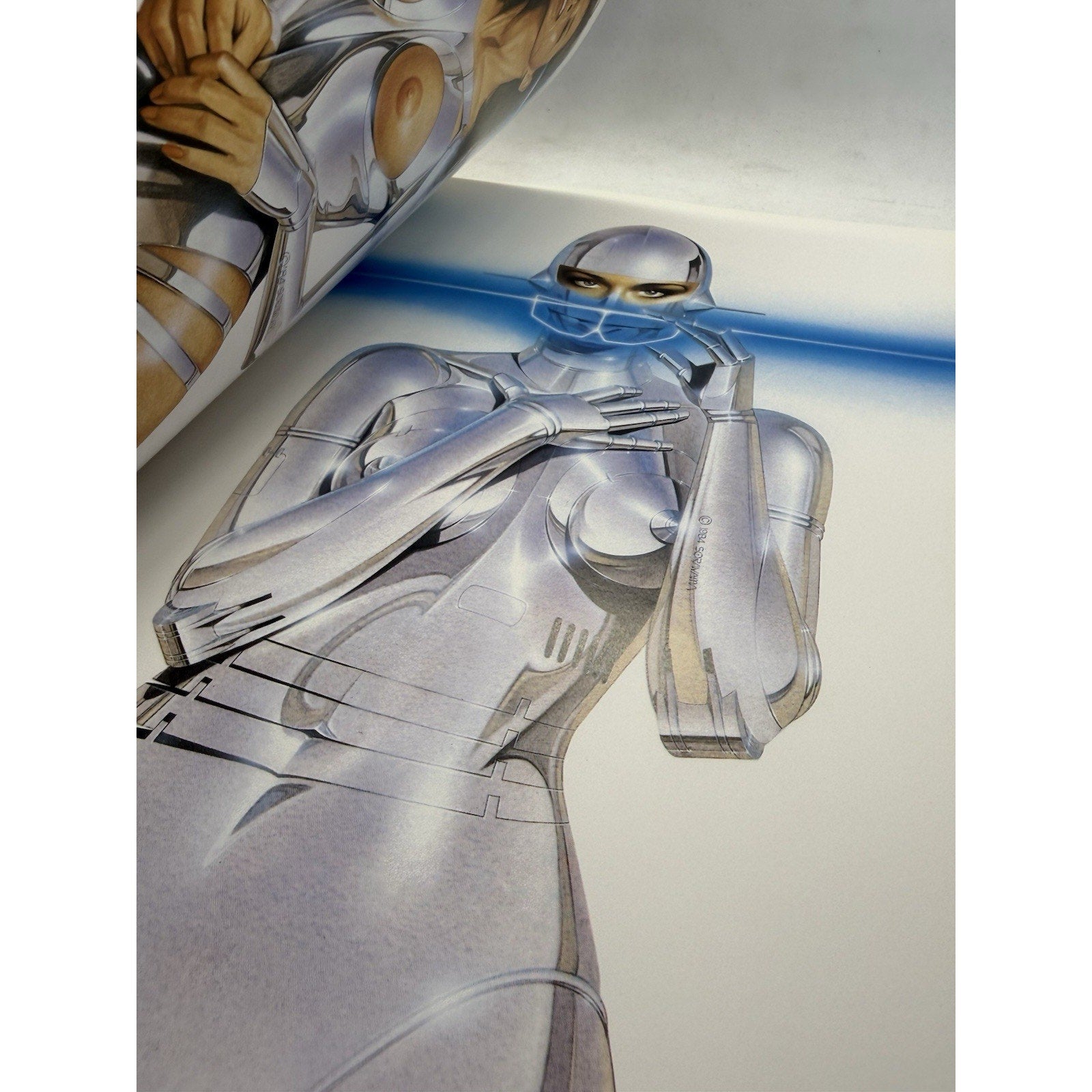 Hajime Sorayama Hyper Illustrations Art Book 1994 Bijutsu Shuppan - sha Japan - thriftgoblin