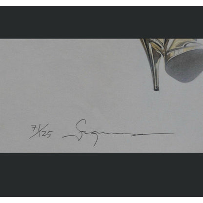 Hajime Sorayama Lithograph Limited Edition Signed Numbered Erotic Art Print Lewd - thriftgoblin
