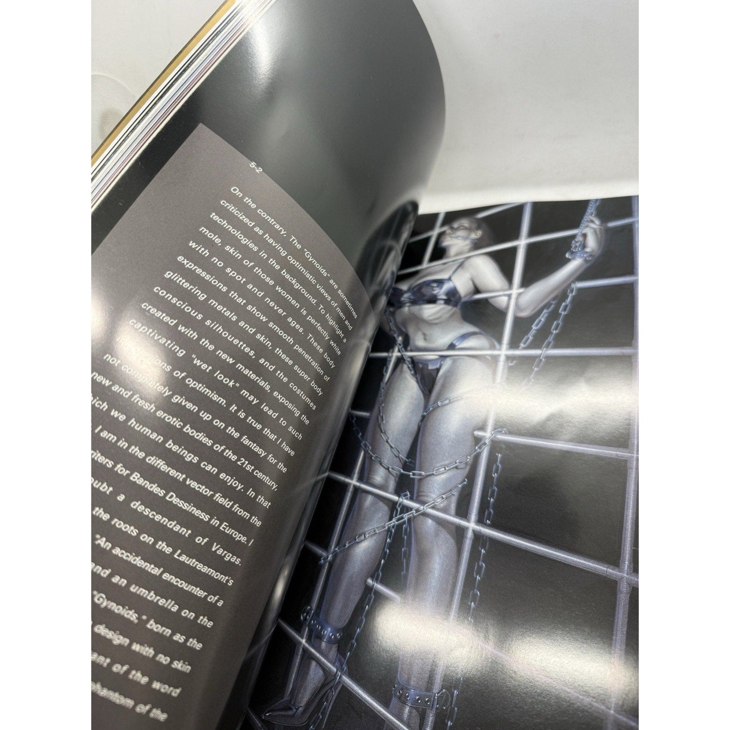 Hajime Sorayama The Gynoids Genectically Manipulated soft cover book - thriftgoblin