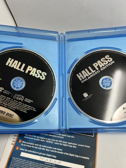 Hall Pass (Enlarged Edition) [Blu - ray] Owen Wilson Jason Sudeikis Extended Cut - thriftgoblin