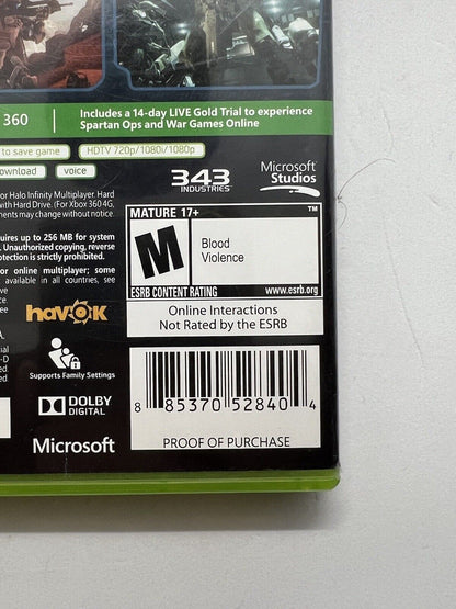 Halo 4 (Microsoft Xbox 360, 2012) Used. Multiplayer. Master Chief. - thriftgoblin