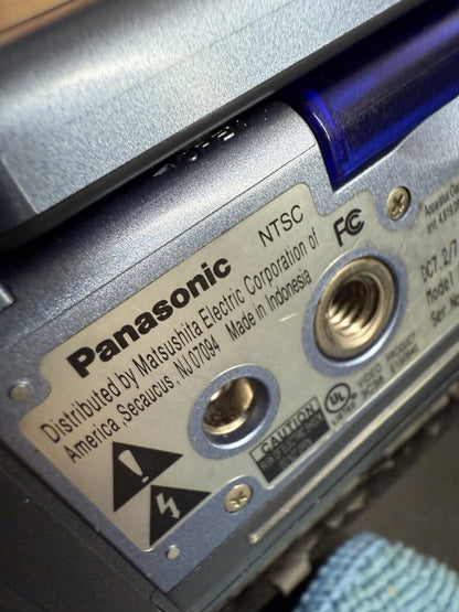 Handheld Retro Panasonic PV - GS2 MiniDV Camcorder Video Camera Videocam Untested - thriftgoblin
