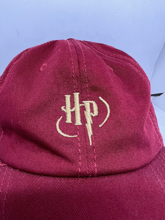 Harry Potter Logo Maroon Baseball Cap - thriftgoblin