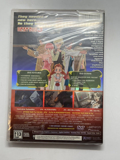 Heat Guy J - Vol. 7: Revolutions (DVD, 2004) Brand new Sealed Anime Manga Wide - thriftgoblin