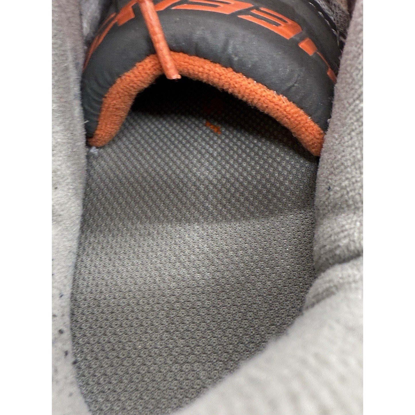Heelys 770151 Gray Orange Shoes Men’s 10 Roller Skate Sneakers Rare Wheel Adult - thriftgoblin