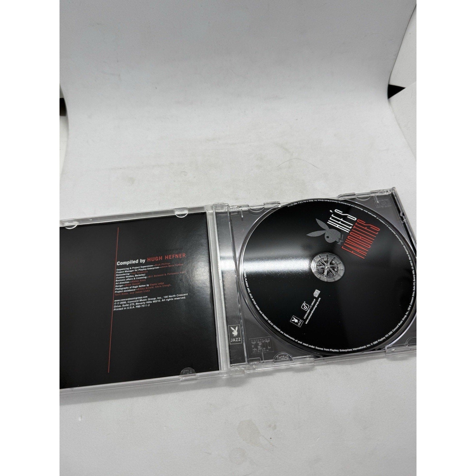 Hef’s Favorites CD 2006 Playboy Jazz Compilation Hugh Hefner Concord Music Adult - thriftgoblin