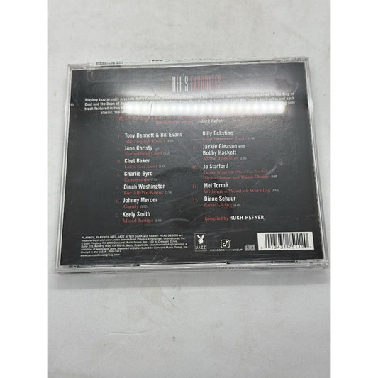 Hef’s Favorites CD 2006 Playboy Jazz Compilation Hugh Hefner Concord Music Adult - thriftgoblin