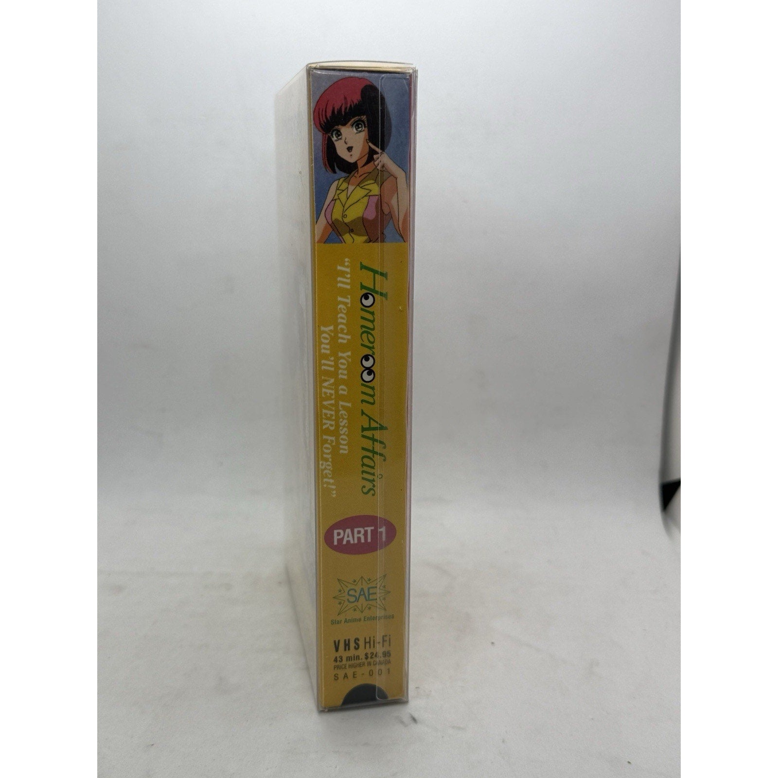 Homeroom Affairs Part 1 VHS 1998 Star Anime Enterprises English Subtitled Rare - thriftgoblin