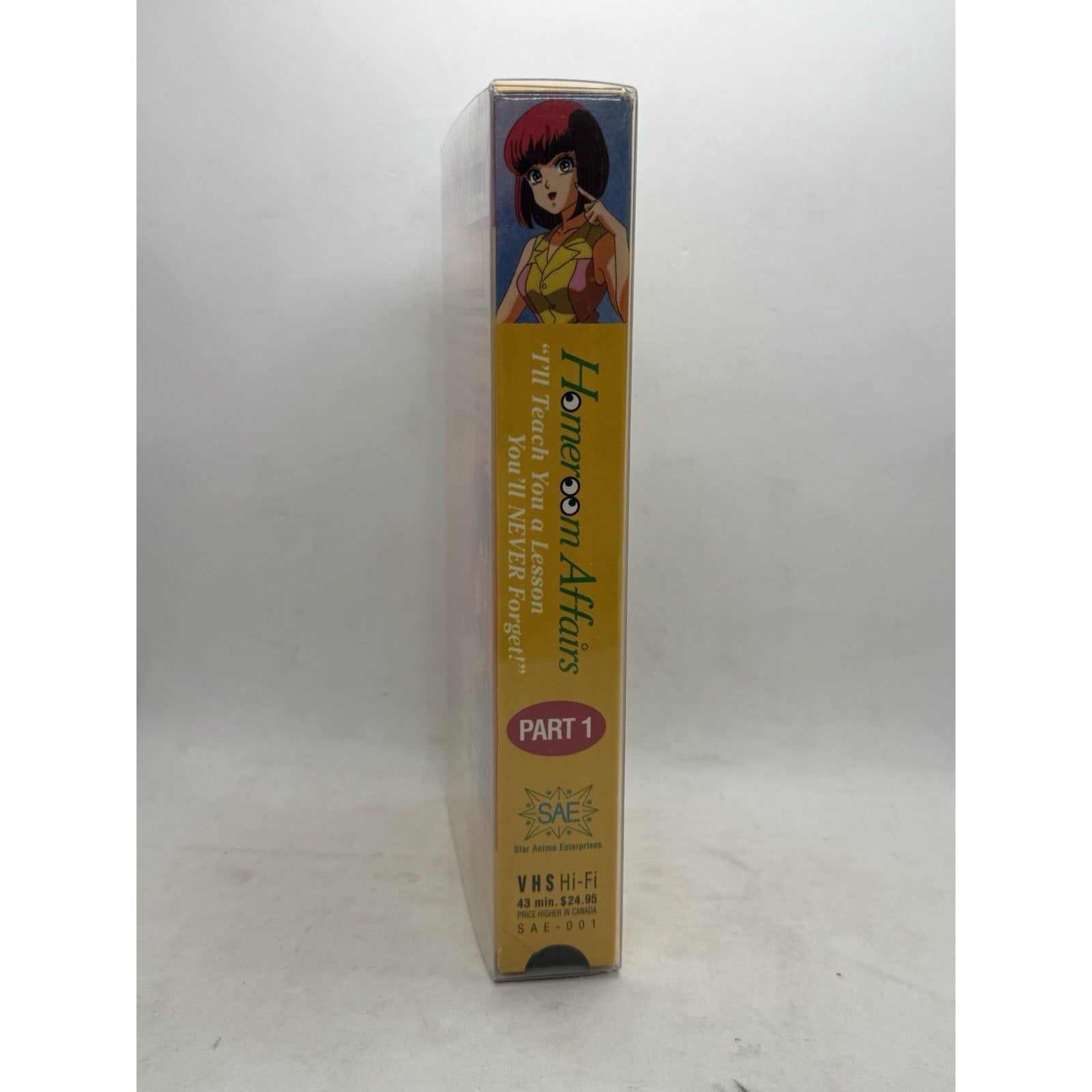 Homeroom Affairs Part 1 VHS 1998 Star Anime Enterprises English Subtitled Rare - thriftgoblin