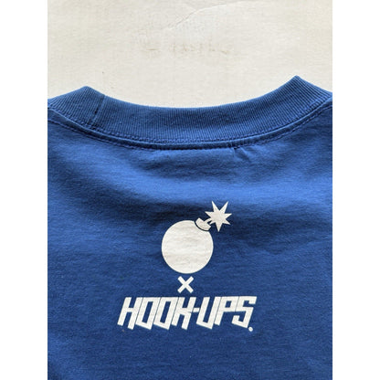 Hook - ups X The Hundreds Collab Brand Anime Shirt Alice in Wonderland Sz XL - thriftgoblin