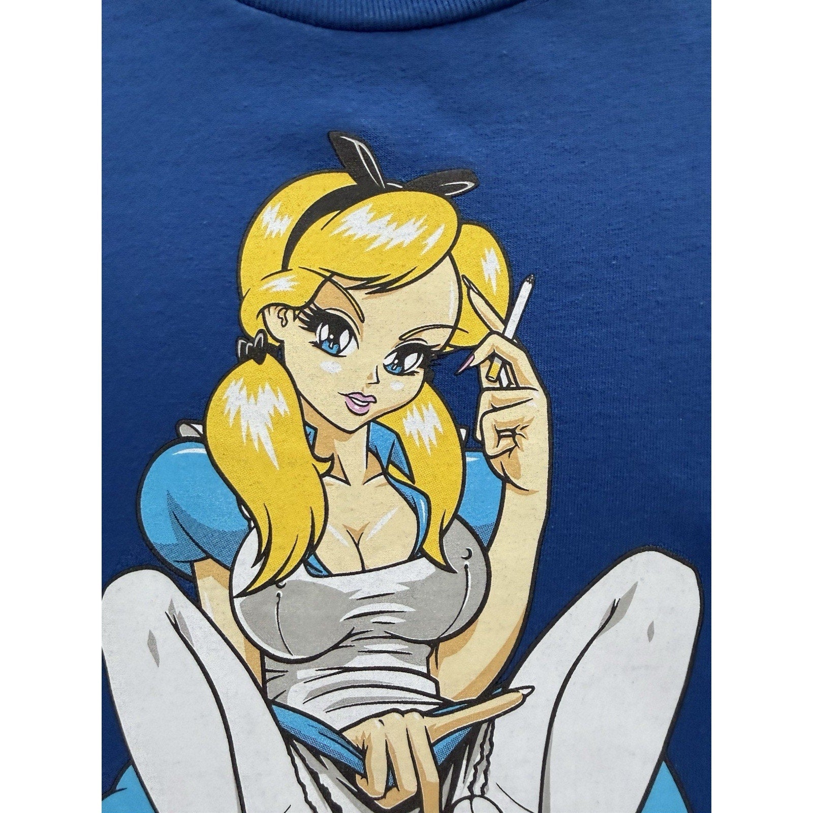 Hook-Ups x The Hundreds Anime Collab Tee, Royal Blue – Thrift Goblin