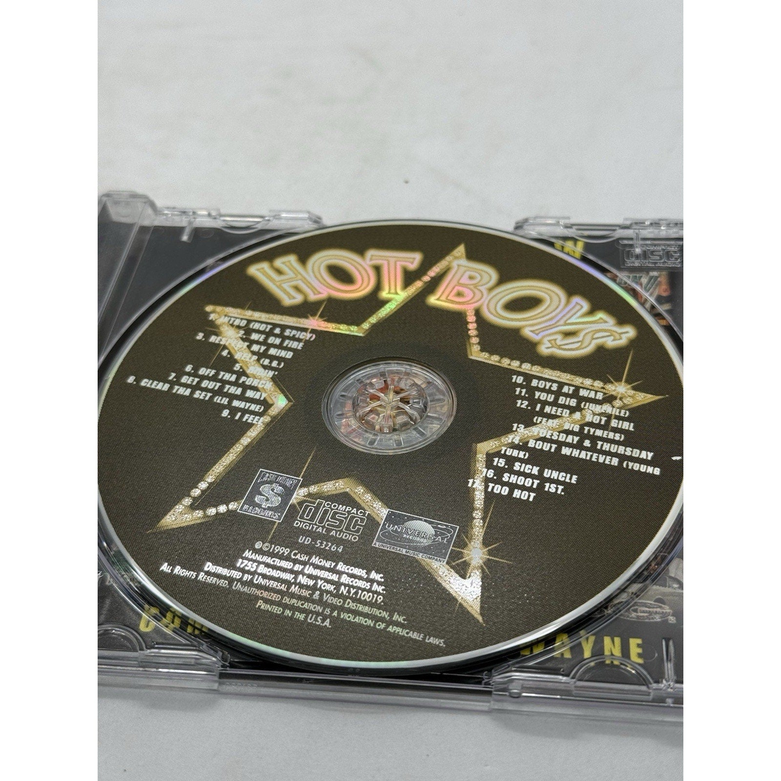 Hot Boys Guerrilla Warfare CD 1999 Cash Money Lil Wayne Juvenile Easy Does It - thriftgoblin