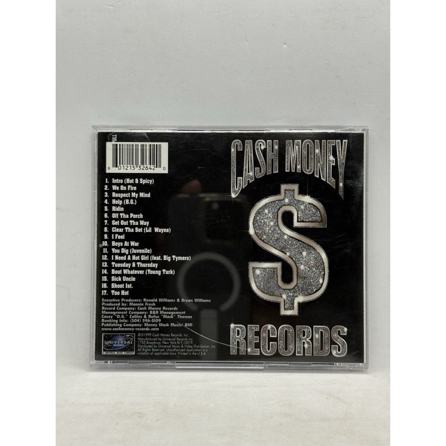 Hot Boys Guerrilla Warfare CD 1999 Cash Money Lil Wayne Juvenile Easy Does It - thriftgoblin