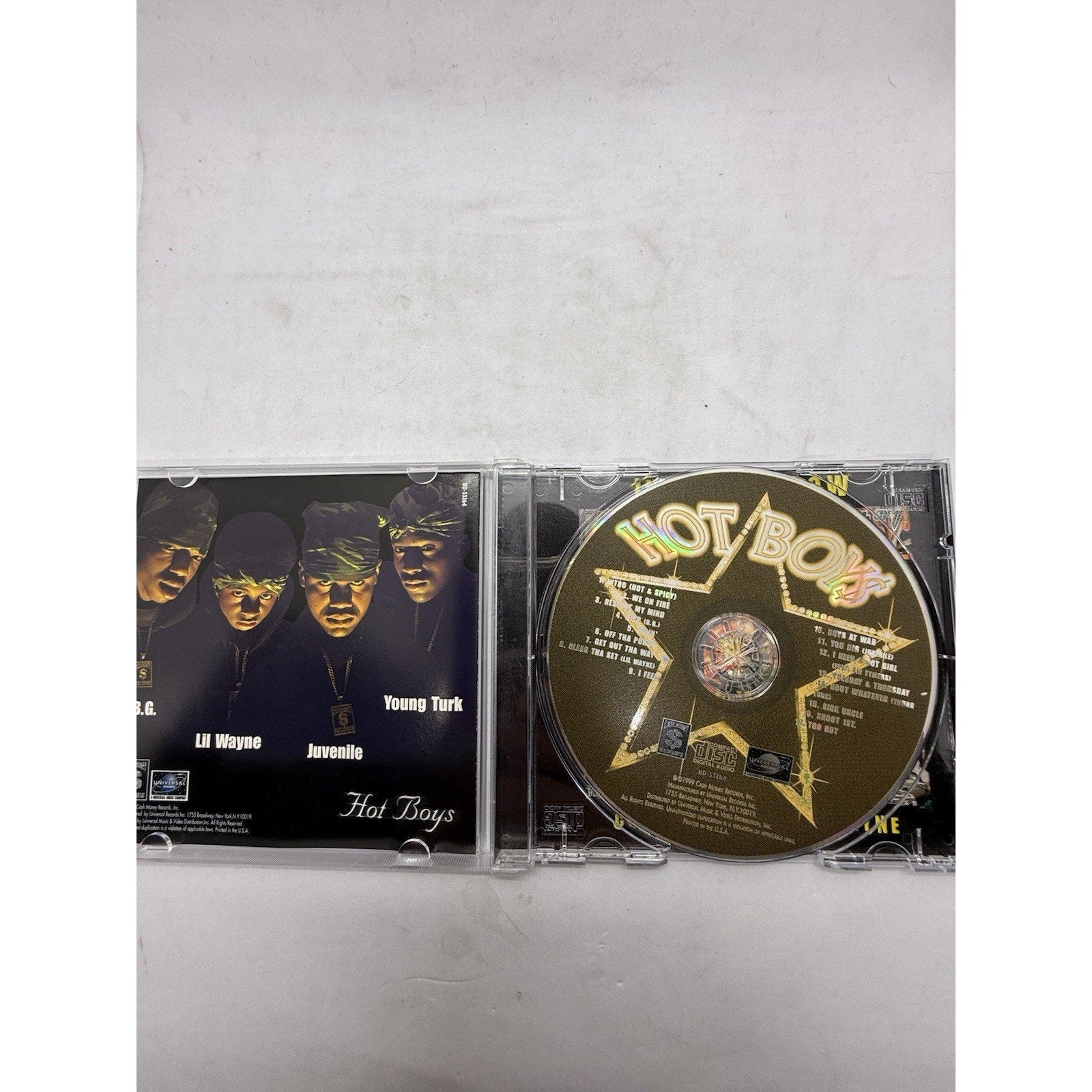 Hot Boys Guerrilla Warfare CD 1999 Cash Money Lil Wayne Juvenile Easy Does It - thriftgoblin