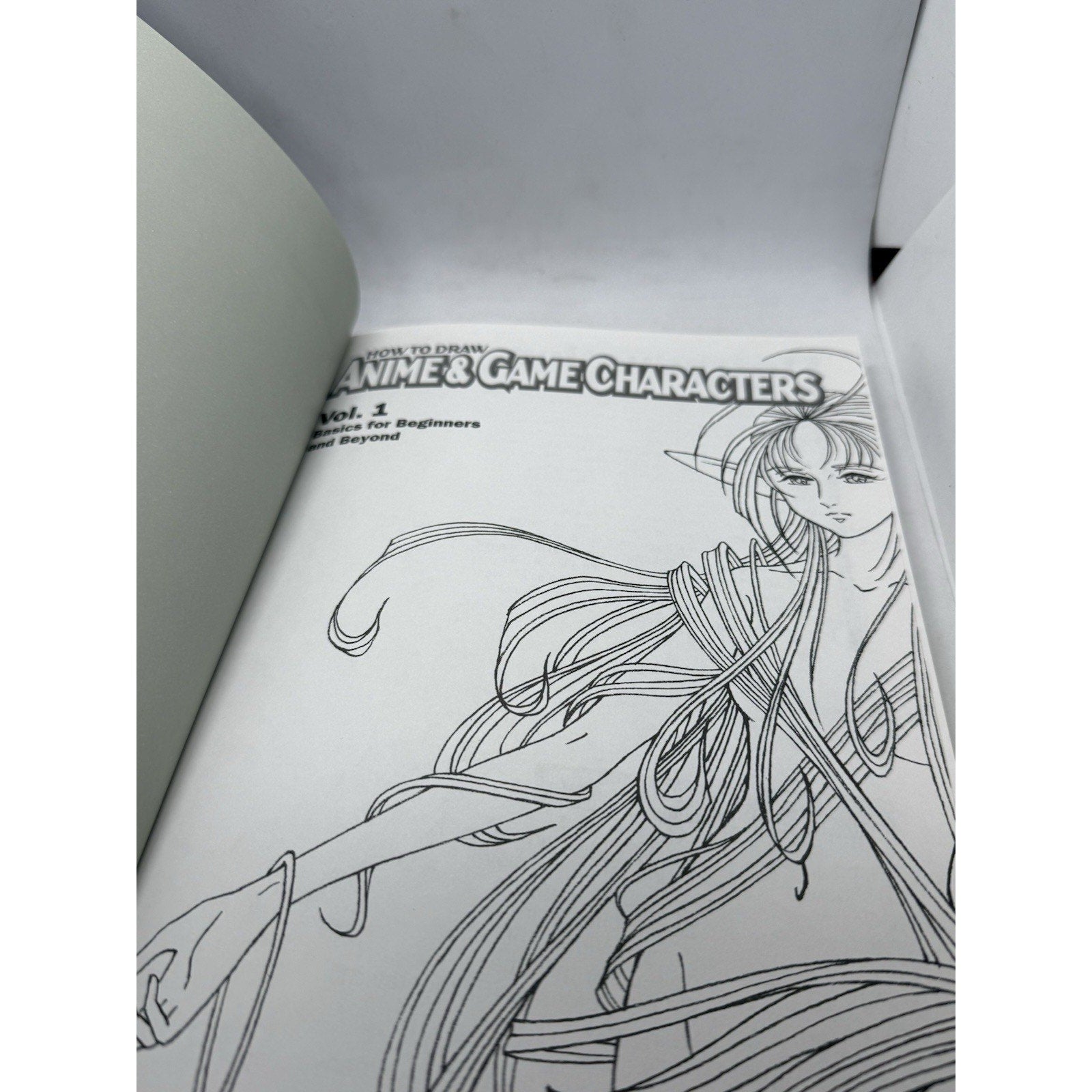 How to Draw Anime & Game Characters Vol 1 Basics For Beginners by Tadashi Ozawa - thriftgoblin