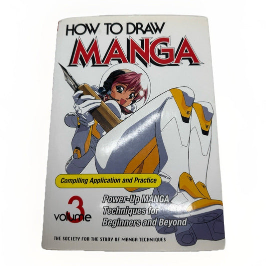 How to Draw Manga Vol. 3 Power - Up Techniques Compiling Application Guide Art - thriftgoblin