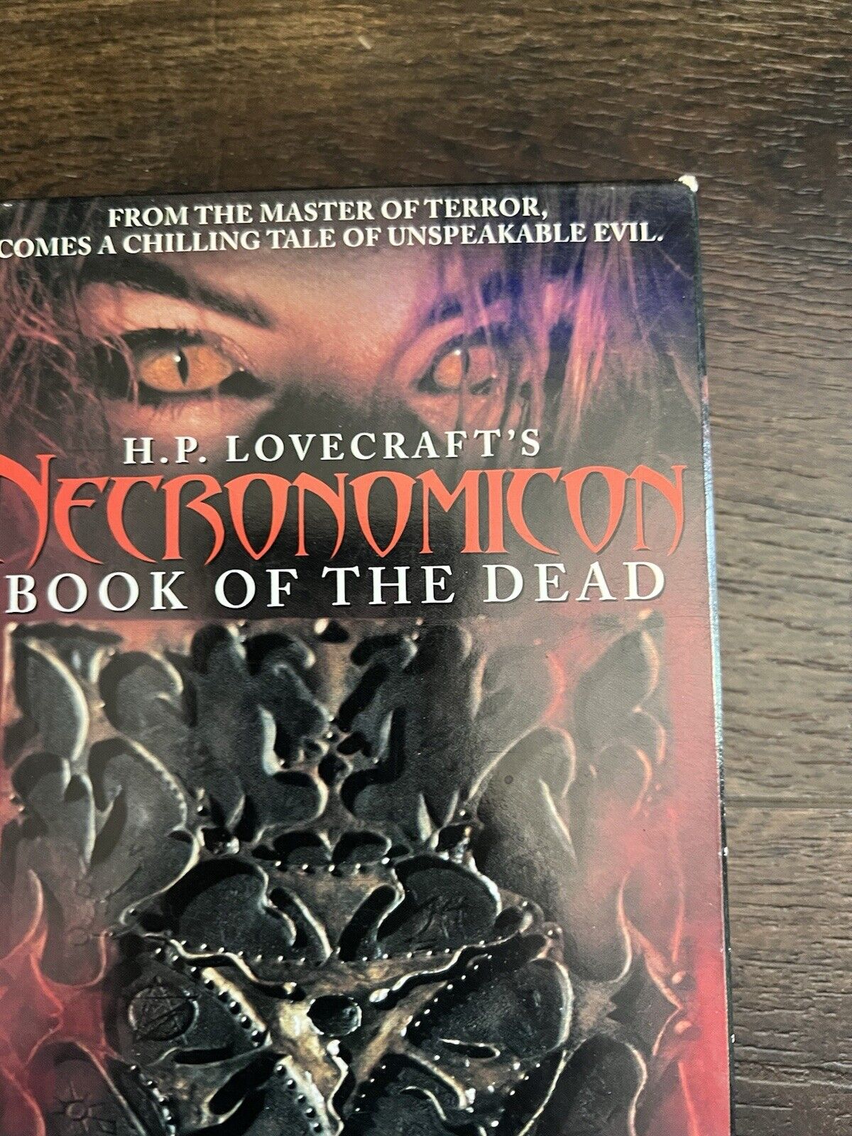 H.P. Lovecraft's Necronomicon: Book of the Dead Movie VHS Jeffrey Combs Tested - thriftgoblin