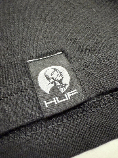 Huf Worldwide x Sorayama Tshirt Graphic Black Supreme Streetwear Skateboarding S - thriftgoblin